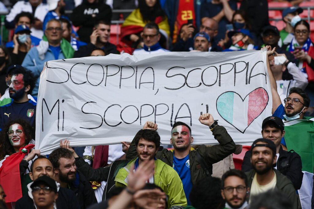 tifoseria italiana Euro 2020 (LaPresse)