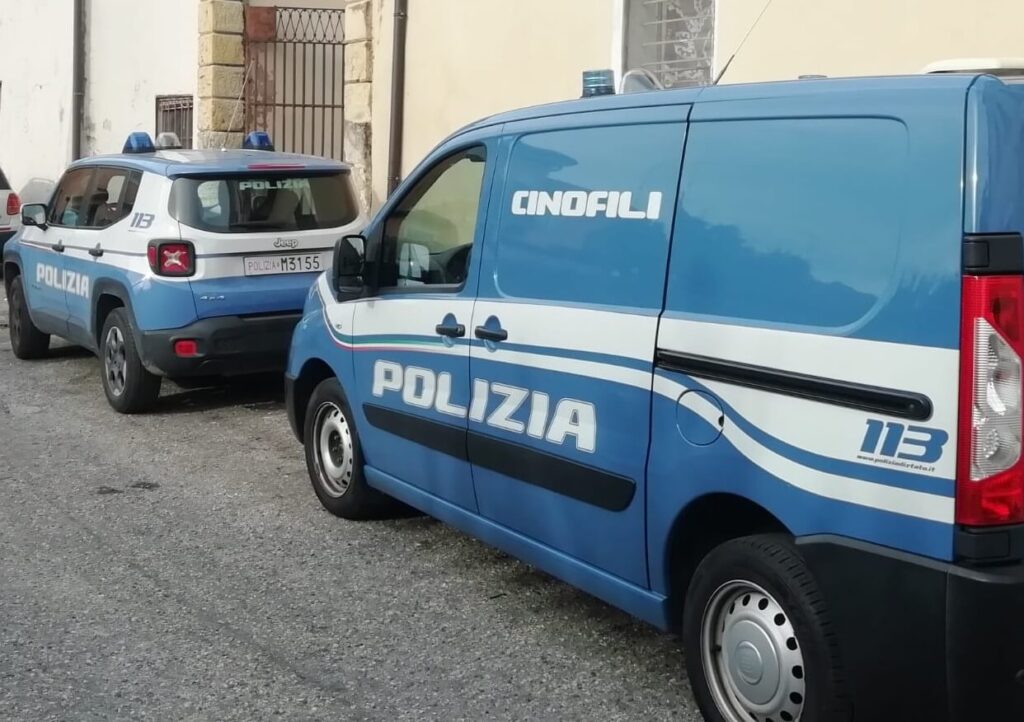 I mezzi della polizia