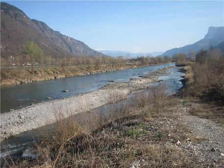 Adige in secca