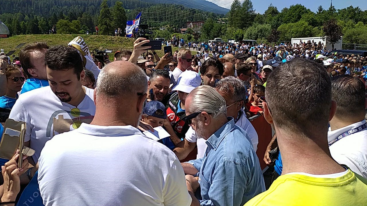 Il Napoli in Val di Sole, il ritiro di quest'anno si apre con un record