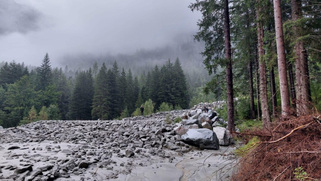 Smottamenti e disagi (Foto di Parco Nazionale Adamello Brenta)