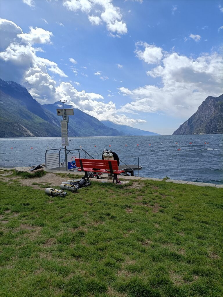 Porto San Nicolò, Riva del Garda, intervento malore sub