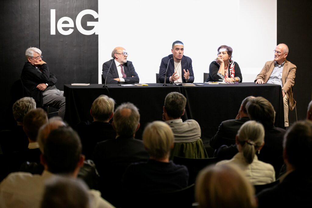 Da sinistra Schizzerotto, Dellai, Casalini, Prodi e Postal (Foto di Federico Nardelli)