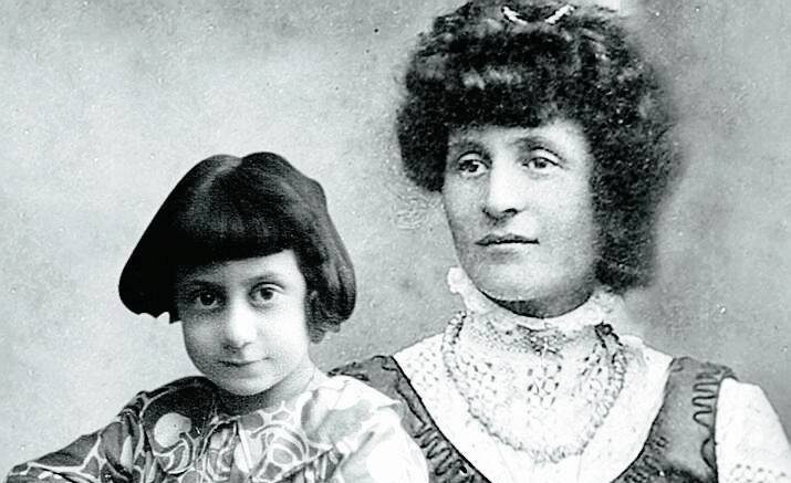 Ida Dalser con il figlio Benito Albino