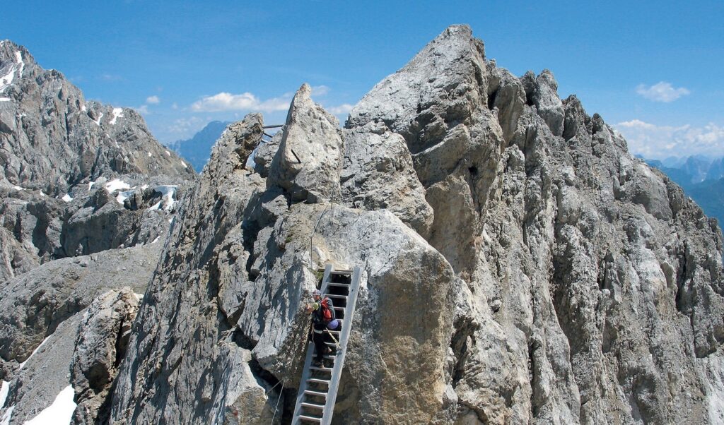 La via ferrata Bepi Zac